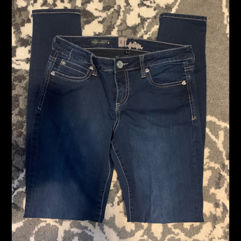 Kut from the Kloth Toothpick Skinny Jeans viv